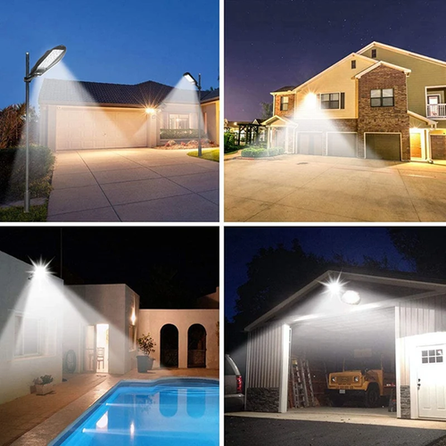 Premium Solar Garden Light New LED Sword shaped Sensor Light Auto Dusk to Dawn plus Motion Detection Long Battery Life IP65 Waterproof Perfect for Outdoor and Villa Lighting