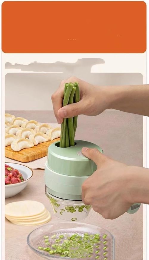Electric multifunctional vegetable slicer, kitchen and household garlic mixer, cooking utensils, garlic crusher, garlic peeler, wireless portable
