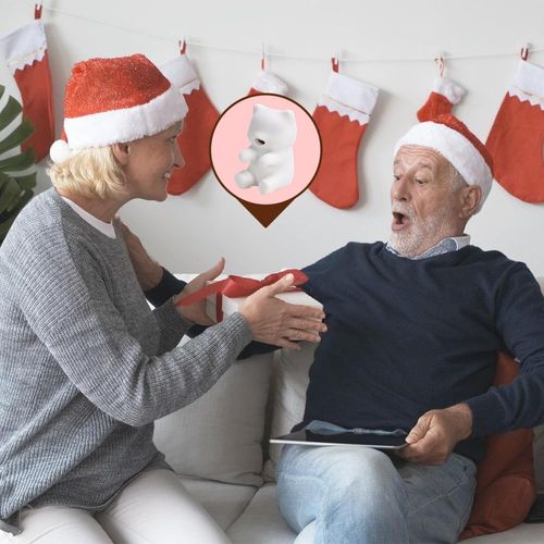 Mini Food Cooling Fan, Rechargeable Cat-Shaped Hot Drinks Cooler Quickly Cooling in 3 Mins for Home Office Travel Coffee Tea Soup Meals(White)