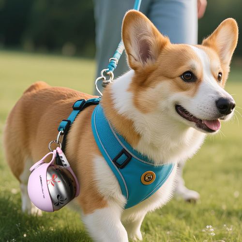 2-in-1 Portable Dog Water Bottle for Small Dogs - Leak-Proof & Compact Dog Travel Water Bottle -Stainless Steel Bottle & Silicone Bowl - Ideal for Walking, Hiking & Travels