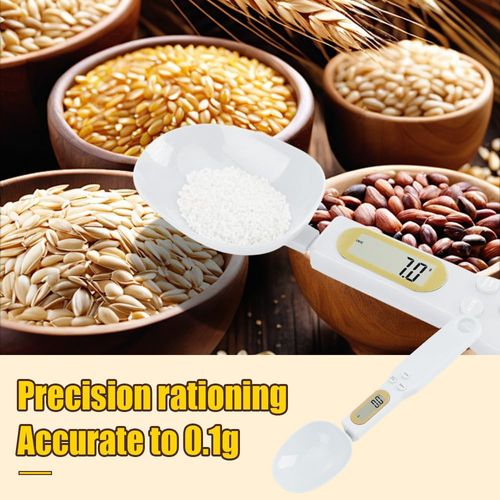 Electronic Measuring Spoon, Digital Measuring Spoon Electronic Scale Spoon Weighing For Coffee Powder Tea Ingredients Spice Baking Kitchen Gram, High Precision 0.1g