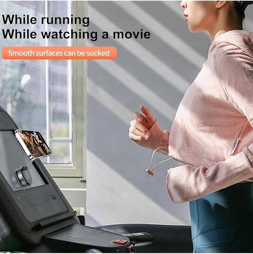 Magnetic Car Phone Mount (Vacuum Suction Base) — 55N Strong Magnetic Hold, 360° Free Rotation, and Foldable, Portable Design. Suitable for dashboards, windshields, office desks, and various smooth surfaces. An ideal companion for makeup application, workouts, and use in front of a mirror. Compatible with all iPhone models. (Black)