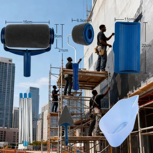 🔥Hot Sale 49% Discount - Paint Roller Brush Painting Handle Tools