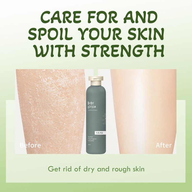 XIUSE Squalane Cloud Fragrance Body Lotion 268ml | Hydrating & Non-Sticky