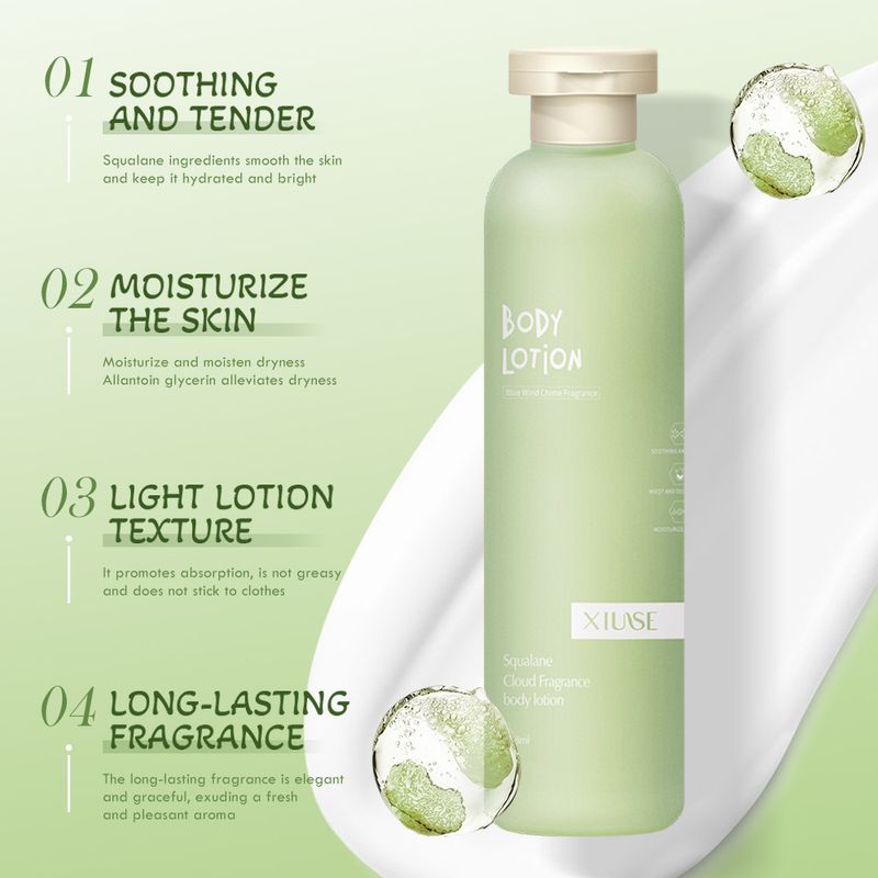 XIUSE Squalane Cloud Fragrance Body Lotion 268ml | Hydrating & Non-Sticky