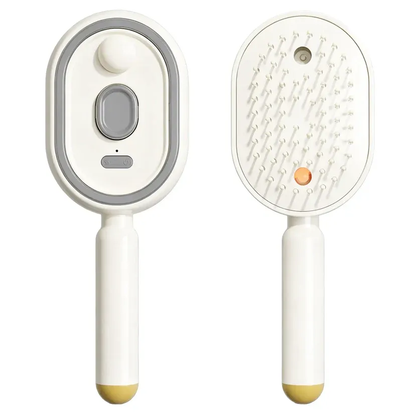 Electric Spray Air Cushion Massage Comb, Anti-Tangle Electric Hair Brush