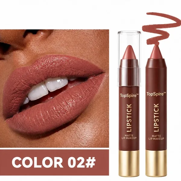 6PCS|Set Luxury Matte Lipstick – Soft Velvet Finish & All-Day Color