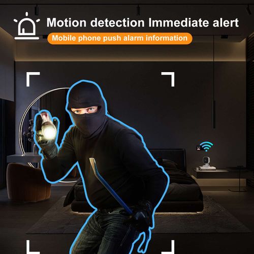 Mini Card WiFi Home Camera | Ultra HD + Night Vision Remote View