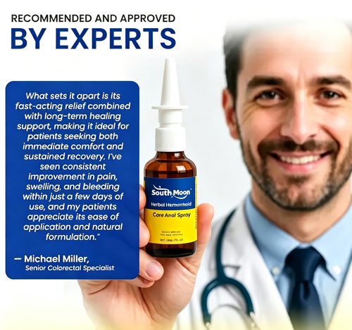 South Moon™Herbal Hemorrhoid Treatment Anal Spray🔬Instant Relief Where It Counts |Buy 1 Free 1