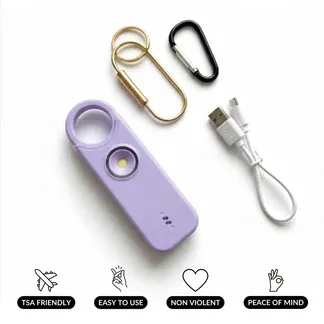 Personal Safety Alarm – Stay Safe Anywhere|Free 1 Buy 1