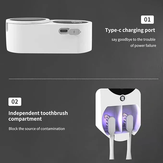 🔥Toothbrush Disinfection Box