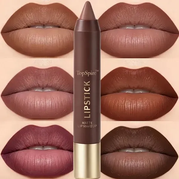 6PCS|Set Luxury Matte Lipstick – Soft Velvet Finish & All-Day Color