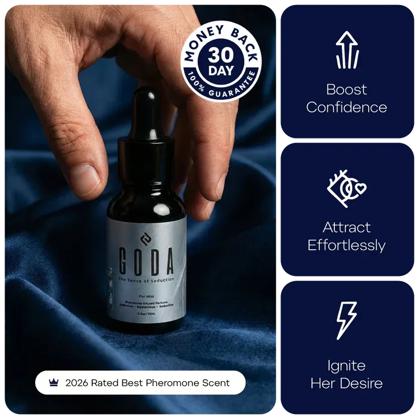 Goda® For Him The irresistible Scent That Amplifies You, And Draws Her In |Buy 1 Free 1
