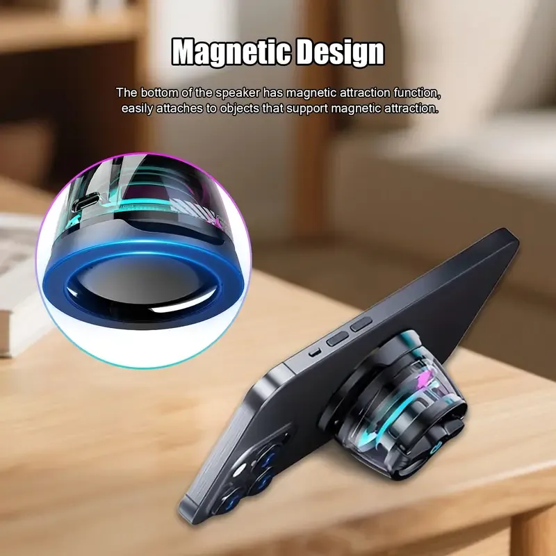 Magnetic Waterproof Speaker |Buy 1 Free 1