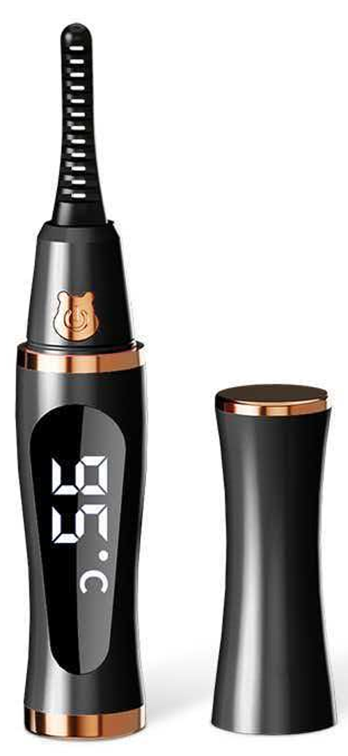 Heated Eyelash Curler:⚡ 10 Seconds to Heat, Hours to Hold