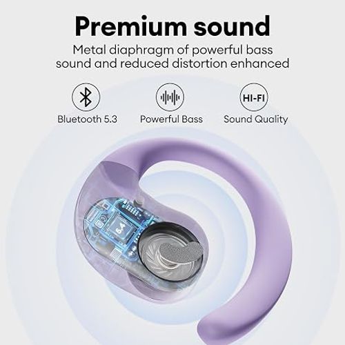 Open Ear Buds Headphones Bluetooth 5.4|Bone Conduction Headphones|Buy 1 Free 1