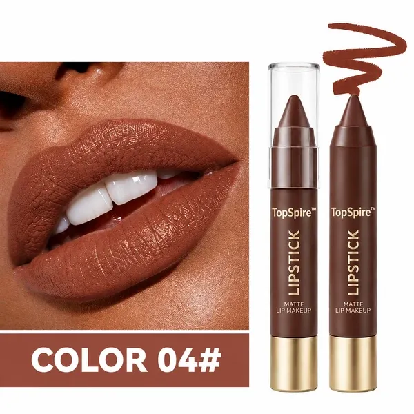 6PCS|Set Luxury Matte Lipstick – Soft Velvet Finish & All-Day Color