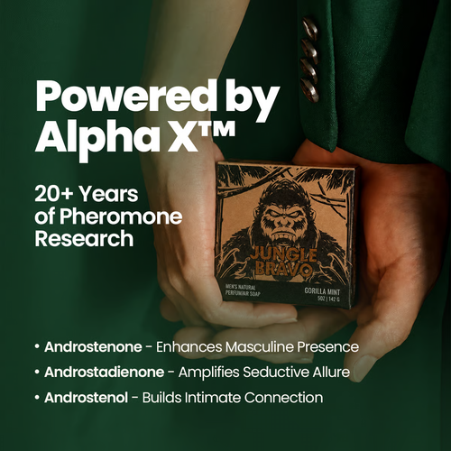 Turn Heads and Ignite Her Desire with Jungle Bravo Pheromone Soap