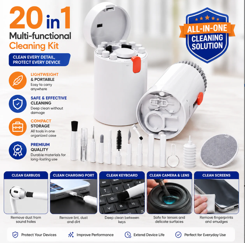 🔥🔥🔥Gadget Cleaning Kit 20-in-1|Buy 1 Free 1