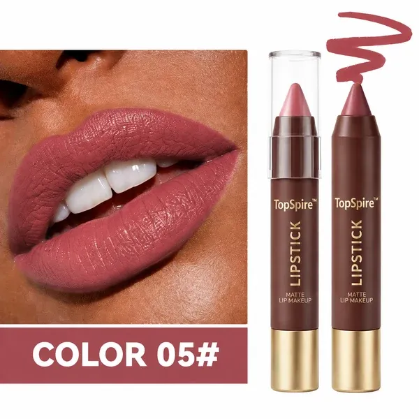 6PCS|Set Luxury Matte Lipstick – Soft Velvet Finish & All-Day Color