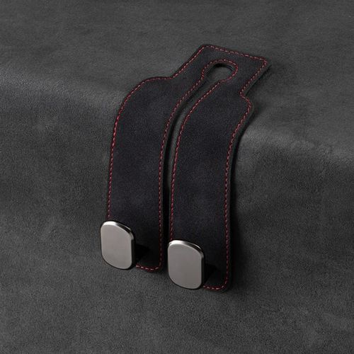 Car Seat Purse Hooks – Leather Headrest Bag Hanger Hooks | 4Pcs