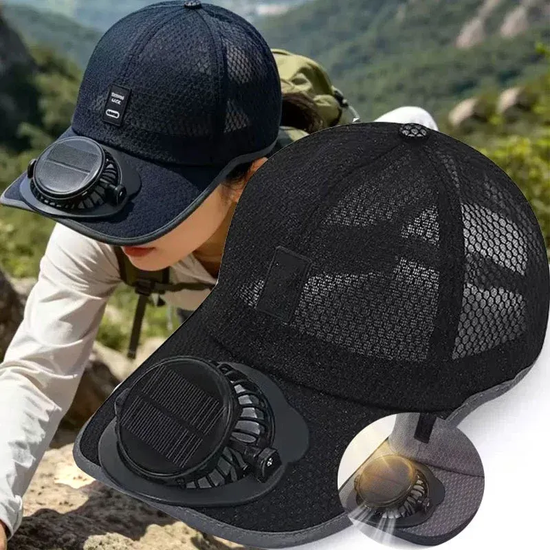 Solar Powered Fan Hat|Buy 1 Free 1