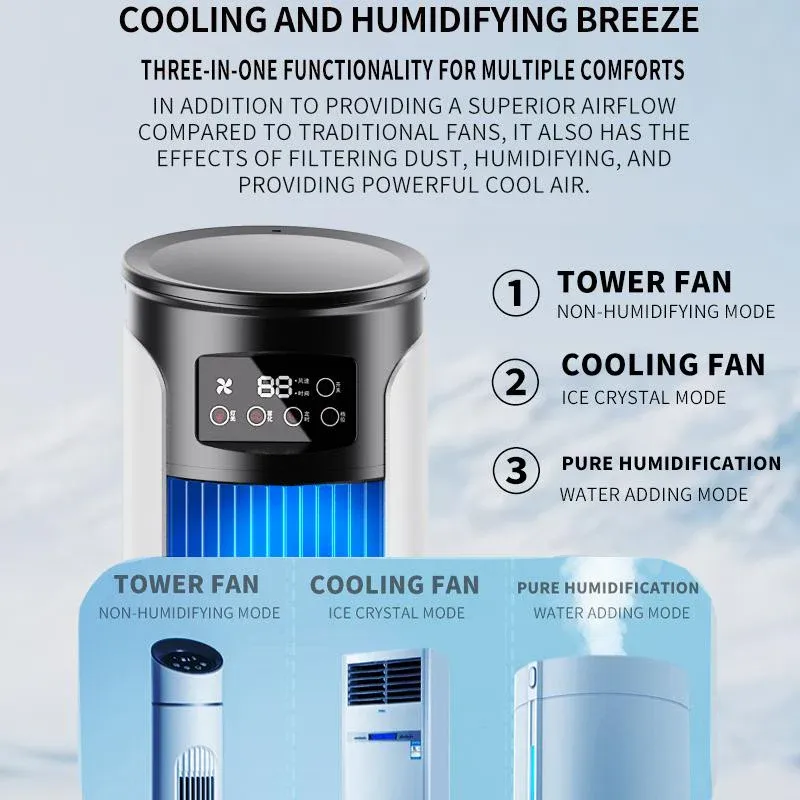 🔥Last Day 50% OFF -Compact 3in1 Portable Air Cooler Fan