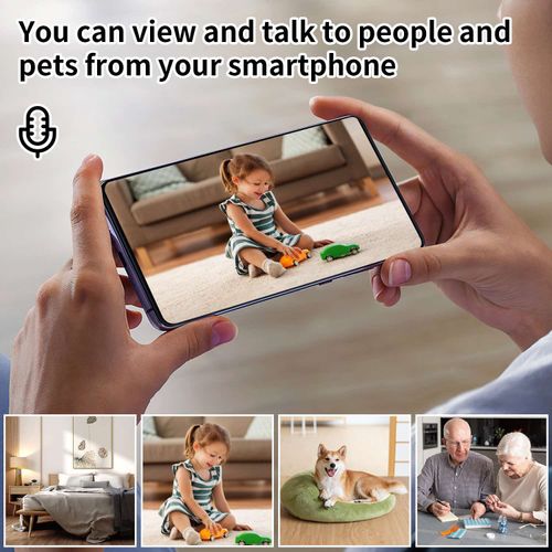 Mini Card WiFi Home Camera | Ultra HD + Night Vision Remote View