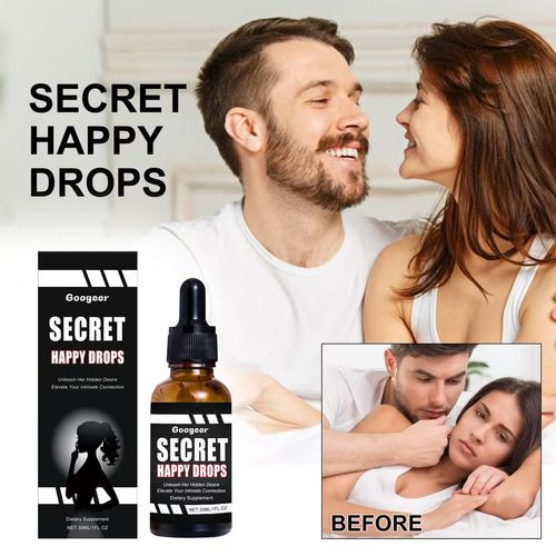 Googee Secret Happydrops |Advanced liquid supplements that release female desires and enhance passionate sex
