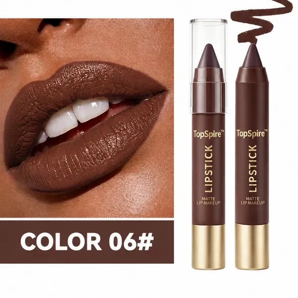 6PCS|Set Luxury Matte Lipstick – Soft Velvet Finish & All-Day Color