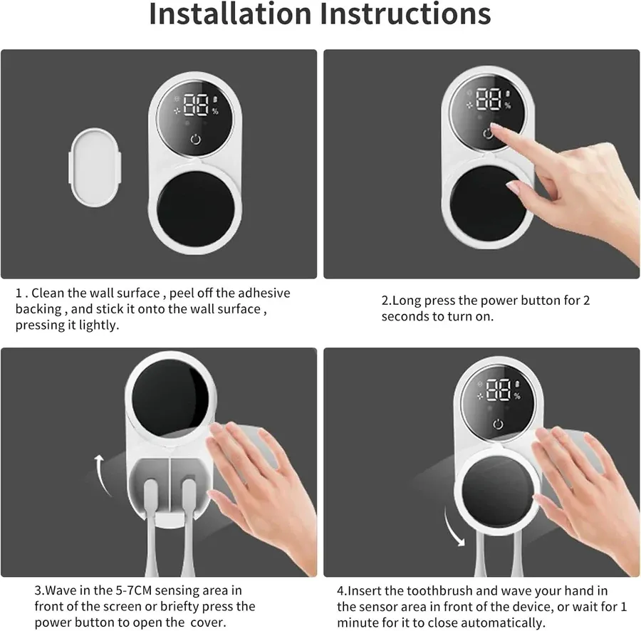 🔥Toothbrush Disinfection Box