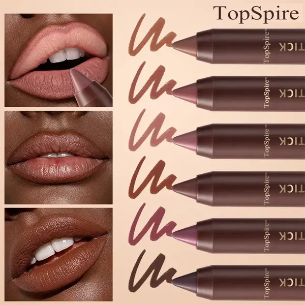 6PCS|Set Luxury Matte Lipstick – Soft Velvet Finish & All-Day Color