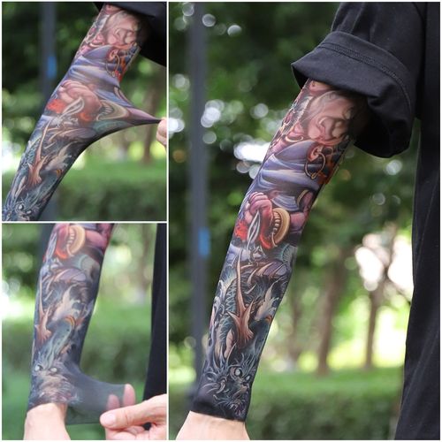 Premium  Seamless Ultra-Thin Realistic Tattoo Sleeve — Hyper-Realistic Arm Sleeve