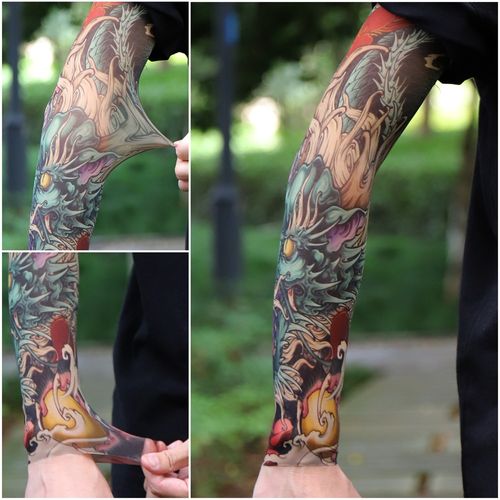 Premium  Seamless Ultra-Thin Realistic Tattoo Sleeve — Hyper-Realistic Arm Sleeve