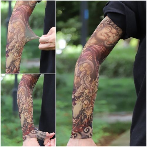 Premium  Seamless Ultra-Thin Realistic Tattoo Sleeve — Hyper-Realistic Arm Sleeve