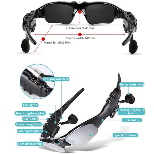 Bluetooth smart earphones, sunglasses