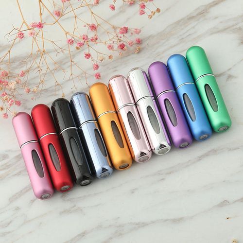Aluminum Perfume Atomizer Bottle