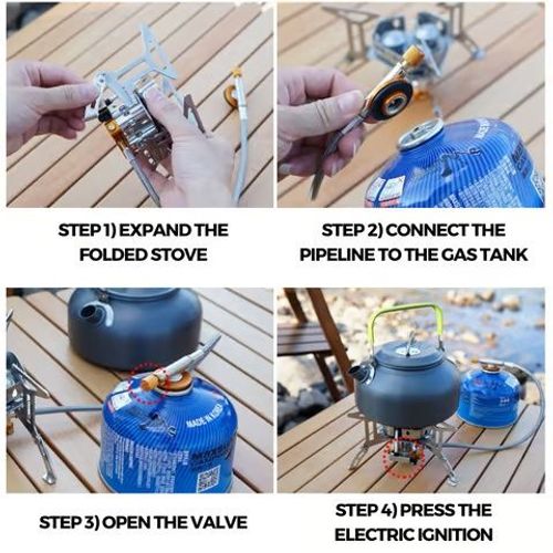 Camping Outdoor Windproof Gas Burner