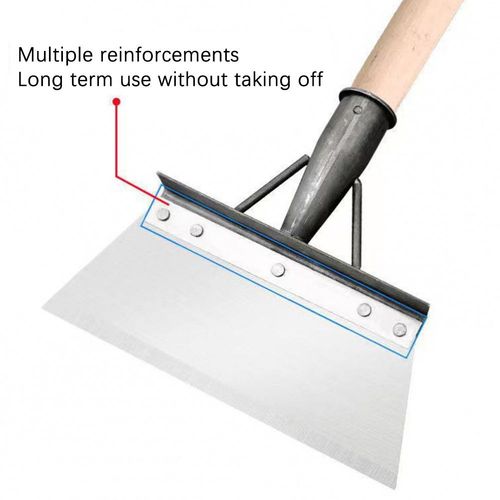 Dfcdcoo Multifunctional Cleaning Shovel, ,Multifunctional All-Steel Garden Cleaning Shovel