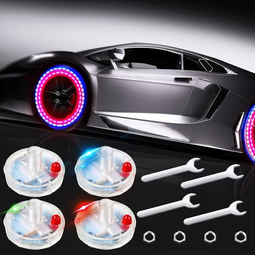 Solar LED RGB Wheel Light