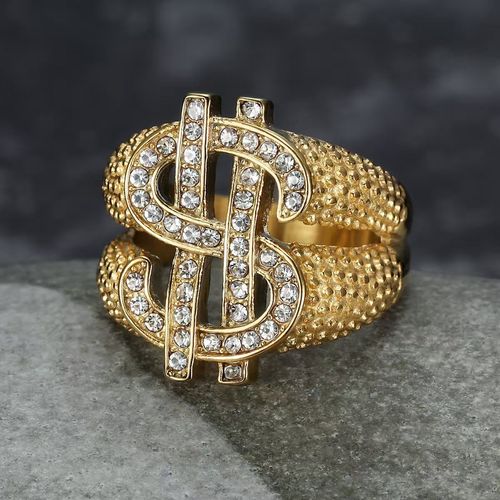 ✨Super high-quality💎💲 dollar sign ring💫❤️