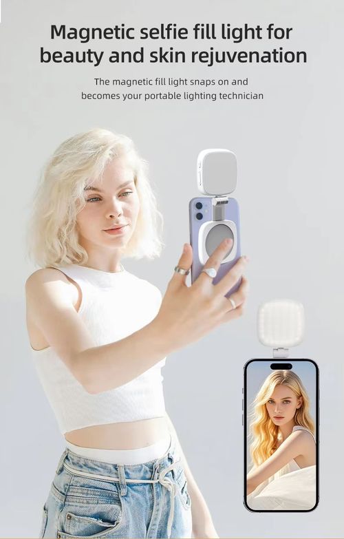 ✨Light up your videos📱Magnetic Phone Light💡