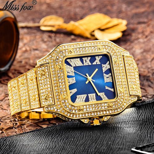 ✨💎High-end Fashion Hip-Hop Diamond-Studded Watch🤵⌚