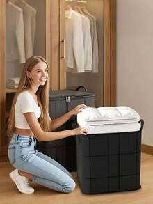 Sac de rangement pliable pour armoire, grande capacité