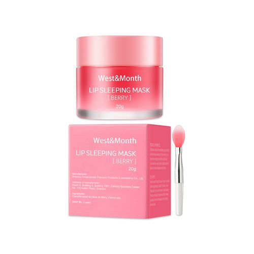 West&Month Gel para Labios en Mascarilla Nocturna Hidratante y Reparadora
