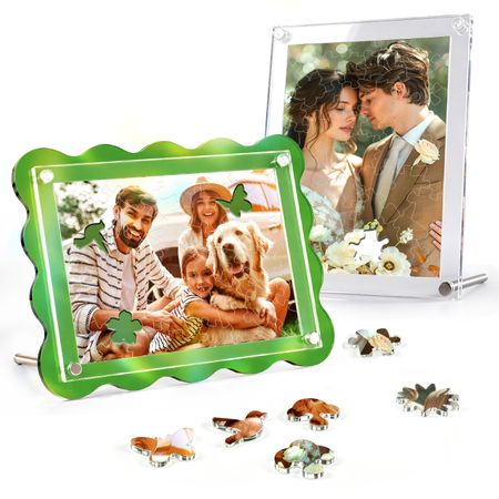Giftmaga™ Memory Display – Custom Acrylic Puzzle Photo Frame