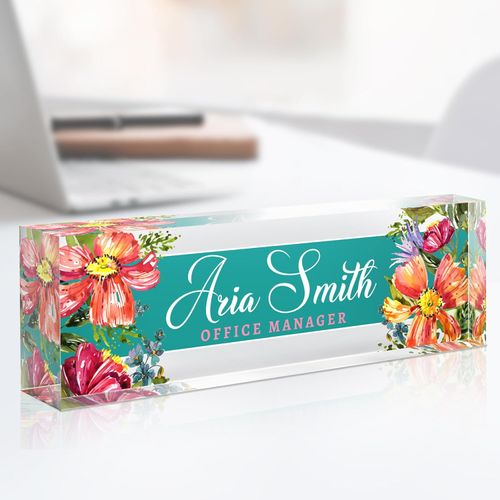 Name Plate for Desk