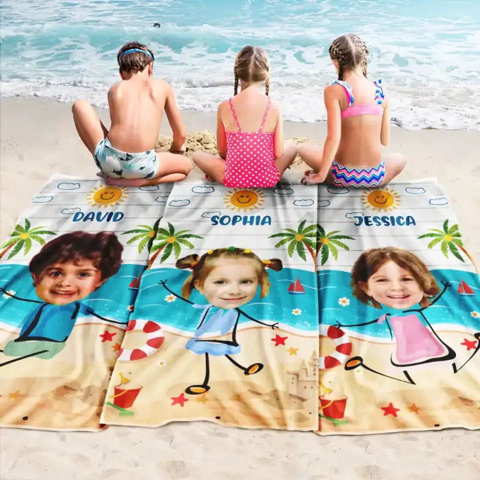 Personalized Summer Beach Towel