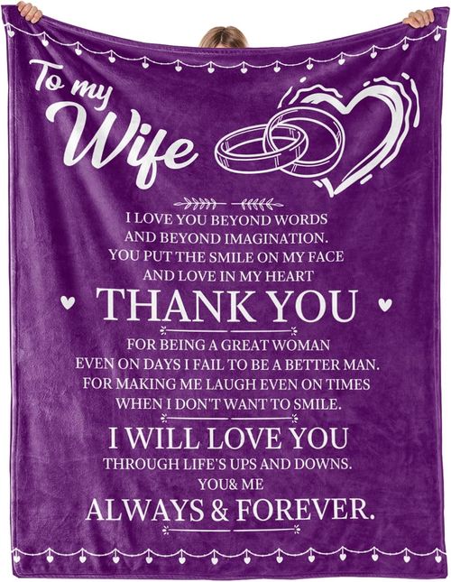 Purple Throw Blanket
