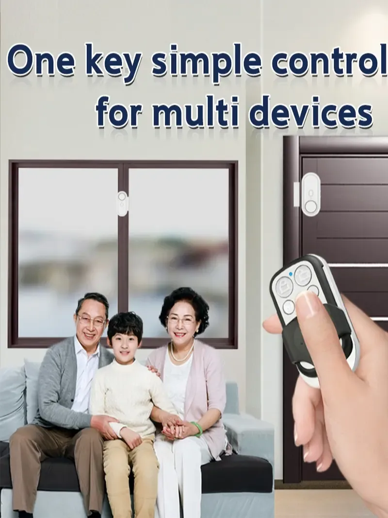120dB Door Window Alarm - Magnetic Sensor Door Alarm When Opened, Wireless Home Security Alarm for Kids Safety, Easy Install Adhesive Door Window Alarms Home Security System